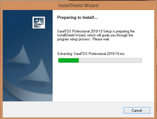 How to install Saral TDS software 4