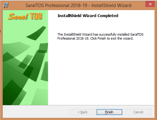 How to install Saral TDS software 9