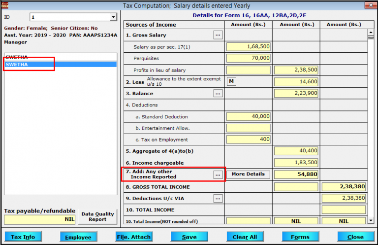 previous-employment-details-for-tax-computation-in-saral-tds